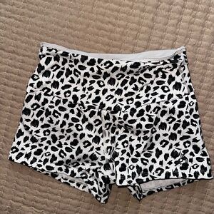 Ryderwear Black and White Athletic Shorts